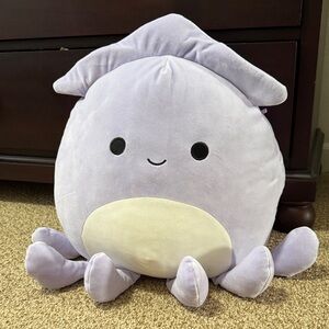 Squishmallow Cute Purple Octopus Plush Toy
